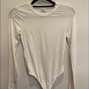 White Longsleve Bodysuit